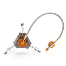 NPOT camping portable gas stove multi fuel camping folded stove